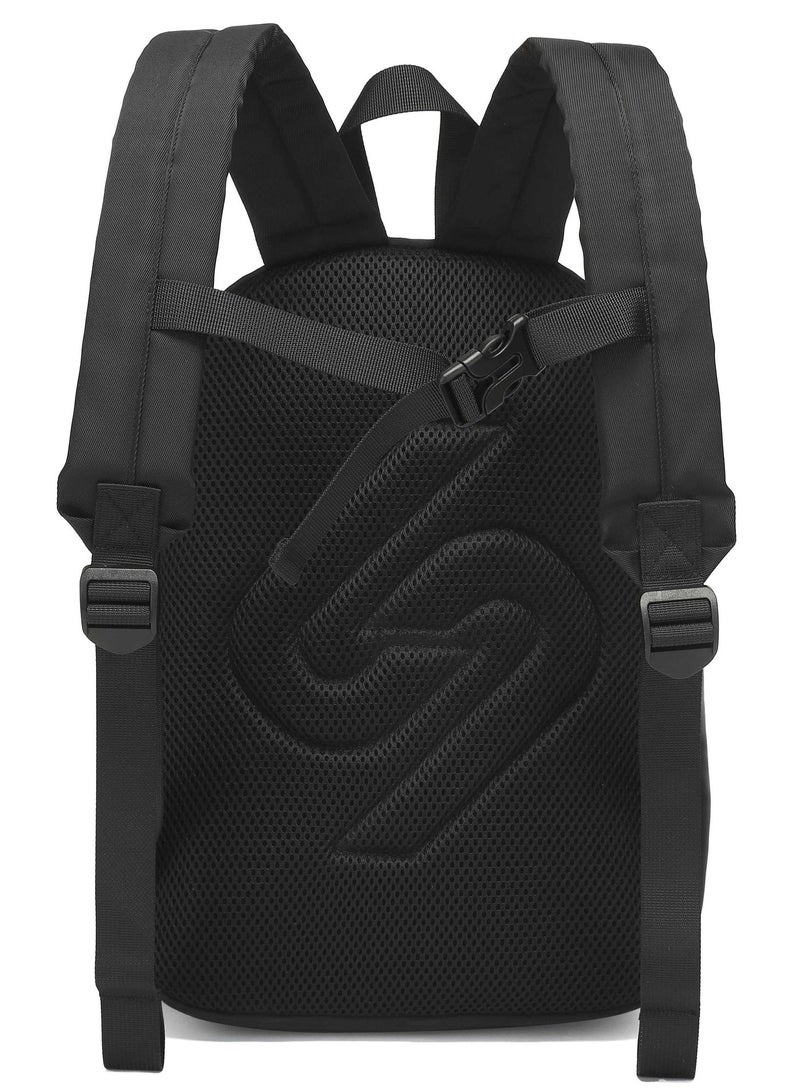 SUN EIGHT Premium 14-inch Light Weight Kids Backpack Water Resistant Multifunctional School Backpack for Girls and Boys, SE2212, Black - Image 4